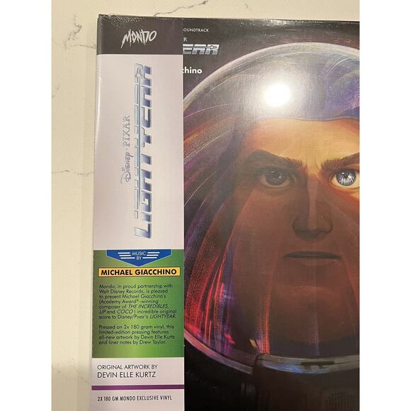 New Lightyear Disney Original Motion Picture Soundtrack Splatter Vinyl MONDO - Picture 4 of 10